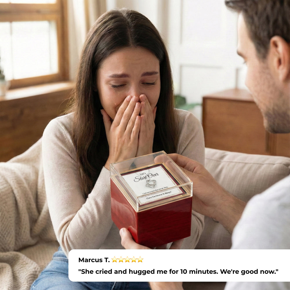 Let's Start Over Love Knot Necklace (Almost Sold Out)