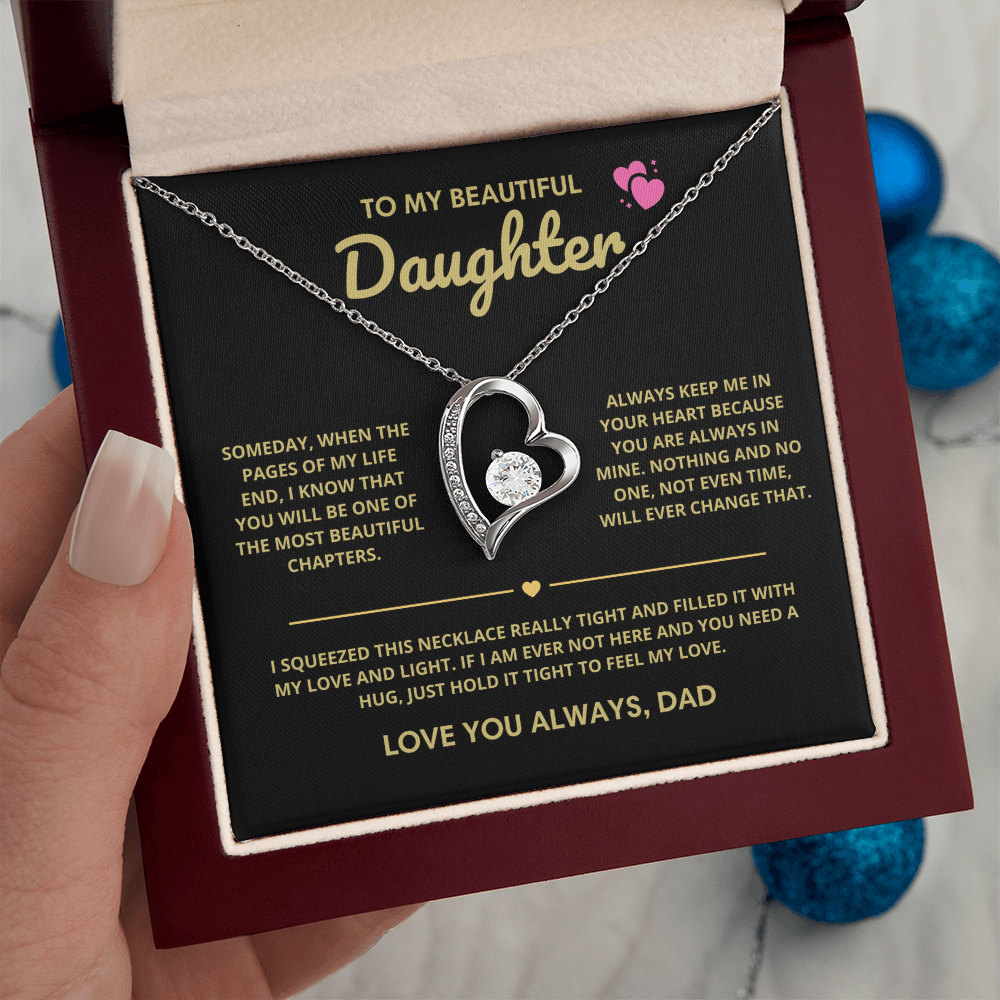 To My Beautiful Daughter - Keep Me In Your Heart. (Almost Sold Out)