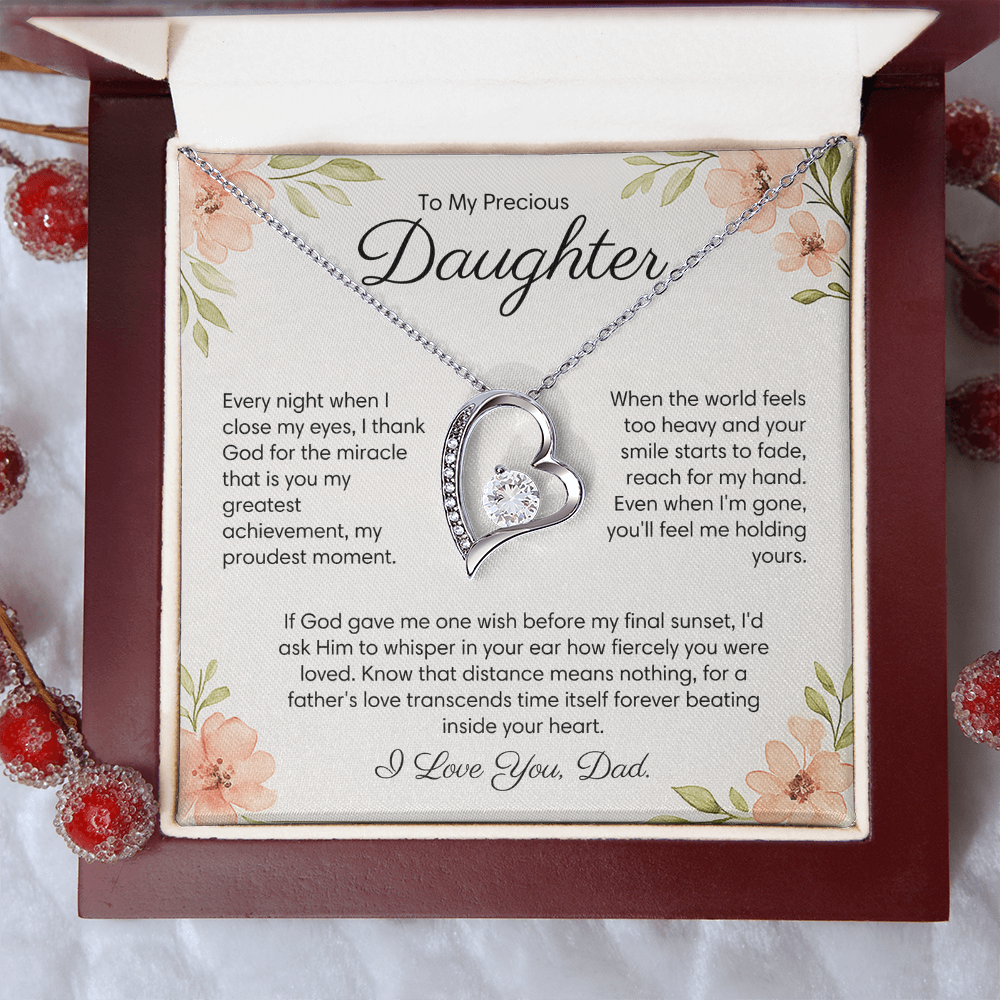 (Almost Sold Out) One wish before my final sunset - Necklace For Daughter