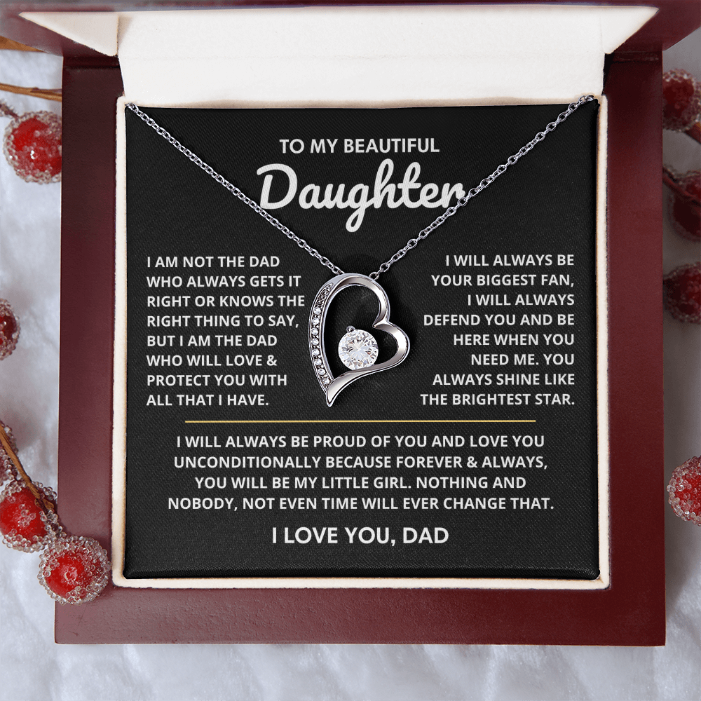 (Almost sold out) To My Beautiful Daughter - I will always be your biggest fan