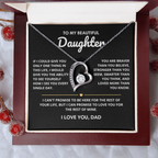 (Almost sold out) To My Beautiful Daughter - Love You Forever