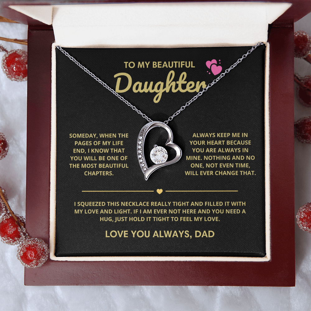 To My Beautiful Daughter - Keep Me In Your Heart. (Almost Sold Out)