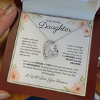 I Will Love You Forever - Necklace For Daughter