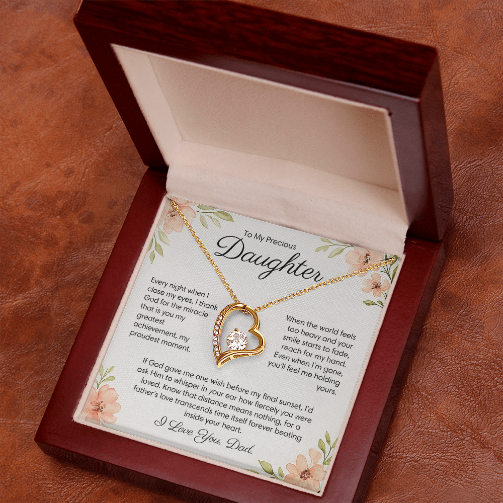 (Almost Sold Out) One wish before my final sunset - Necklace For Daughter