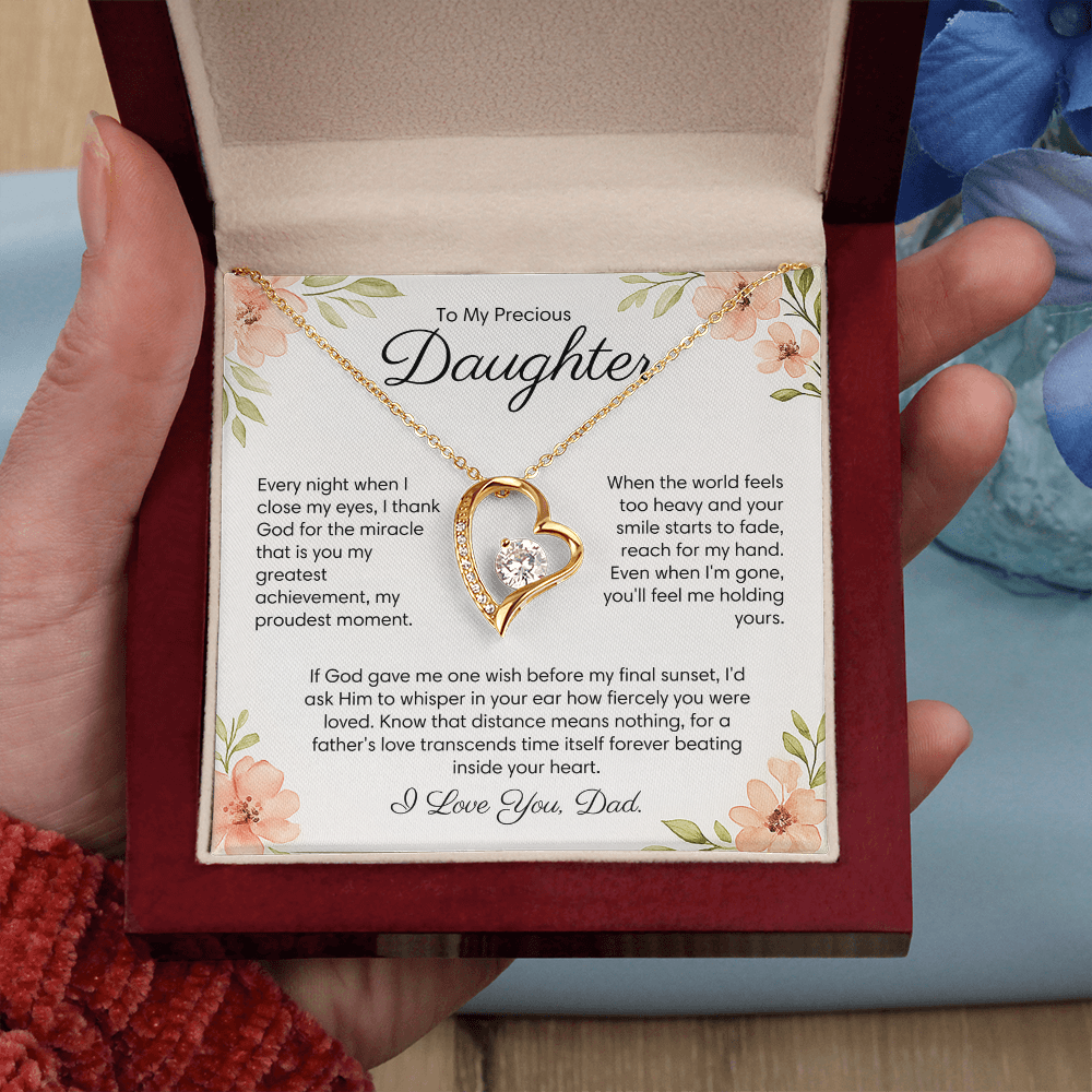 (Almost Sold Out) One wish before my final sunset - Necklace For Daughter