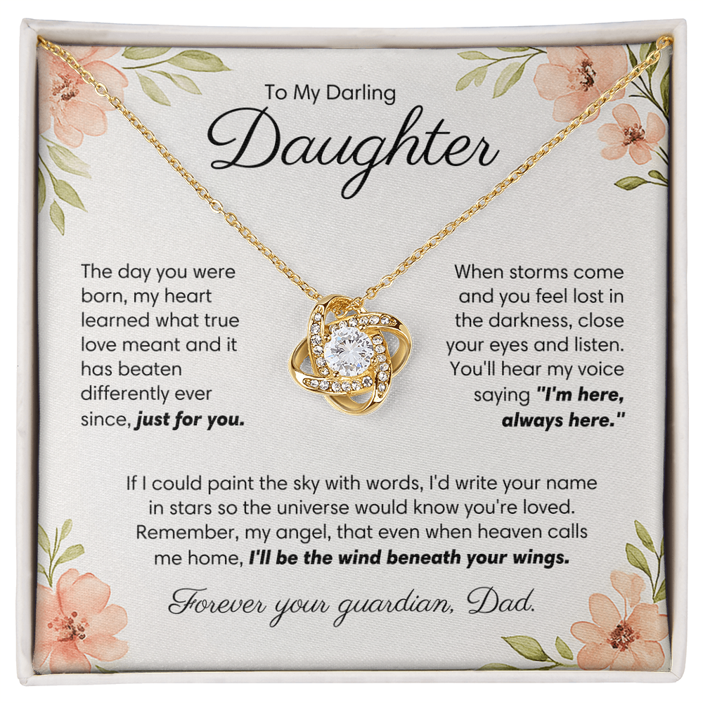 (Almost Sold Out) I'm here, always here - Necklace For Daughter