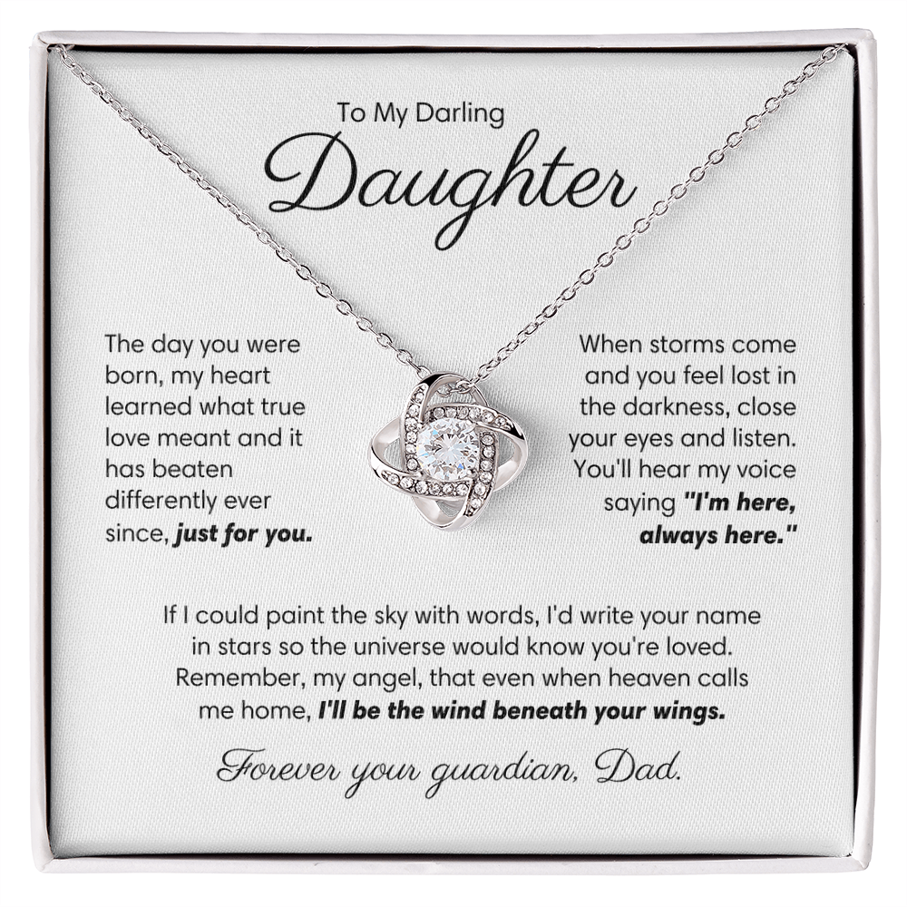 (Almost Sold Out) I'm Here, Always Here Necklace For Daughter