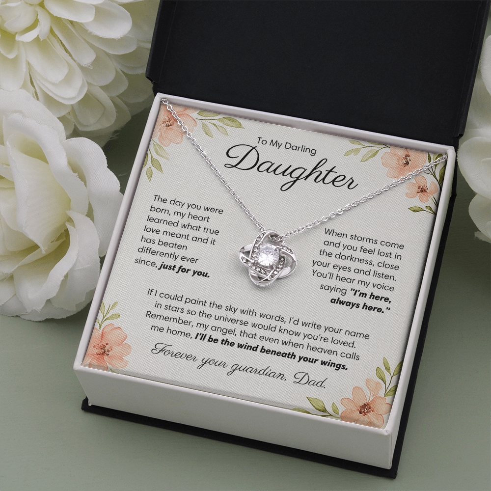 (Almost Sold Out) I'm here, always here - Necklace For Daughter