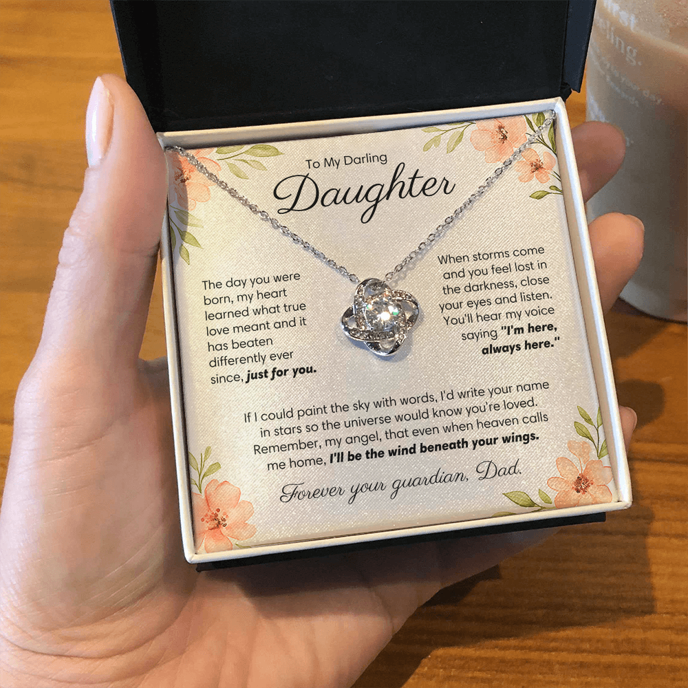 (Almost Sold Out) I'm here, always here - Necklace For Daughter