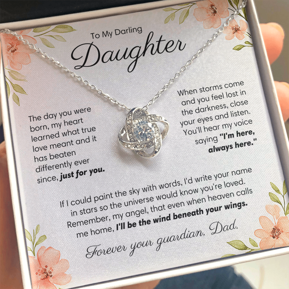 (Almost Sold Out) I'm here, always here - Necklace For Daughter