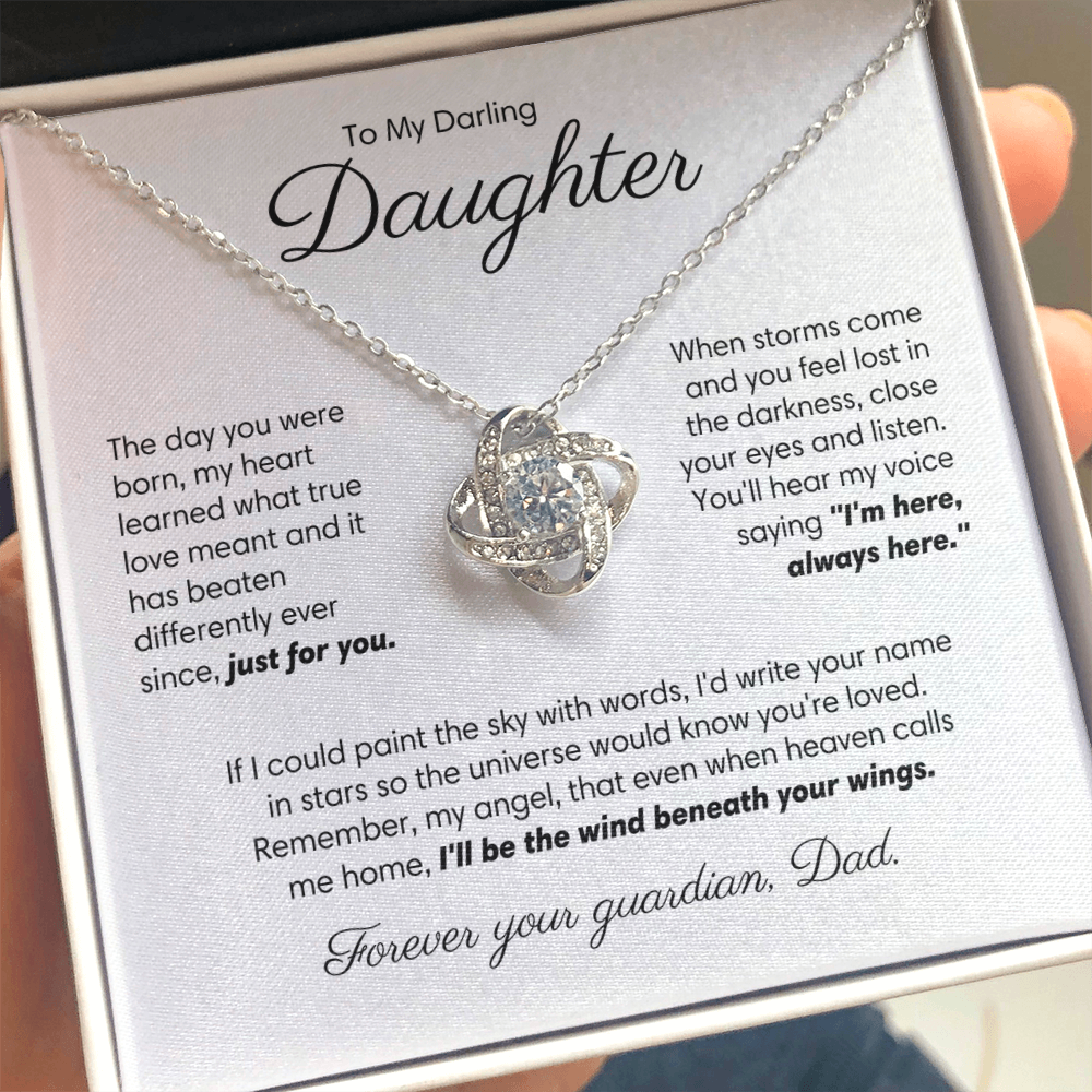 (Almost Sold Out) I'm Here, Always Here Necklace For Daughter
