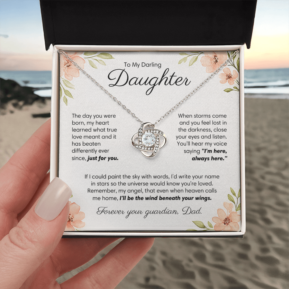 (Almost Sold Out) I'm here, always here - Necklace For Daughter