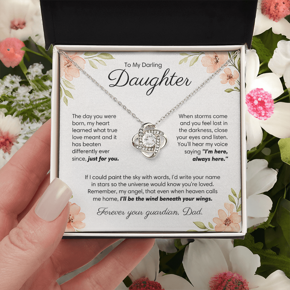 (Almost Sold Out) I'm here, always here - Necklace For Daughter