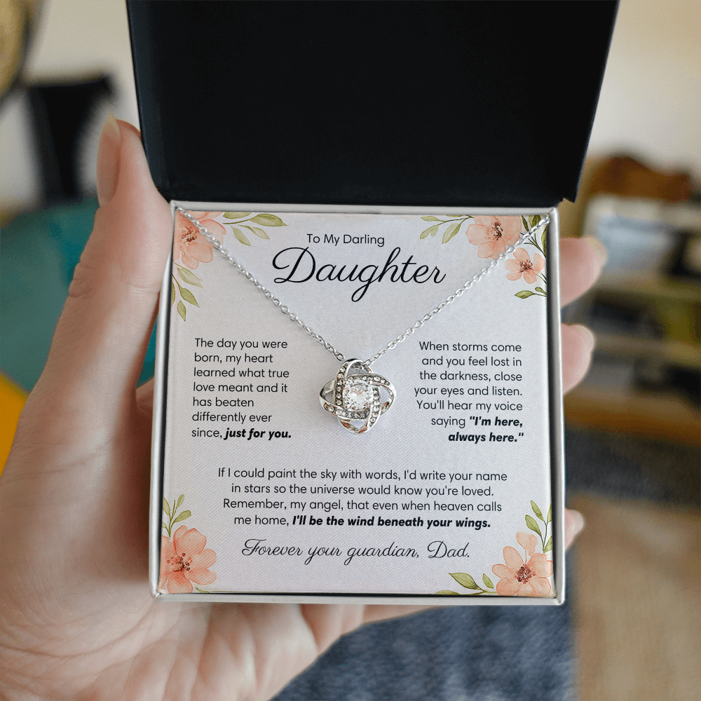 (Almost Sold Out) I'm here, always here - Necklace For Daughter