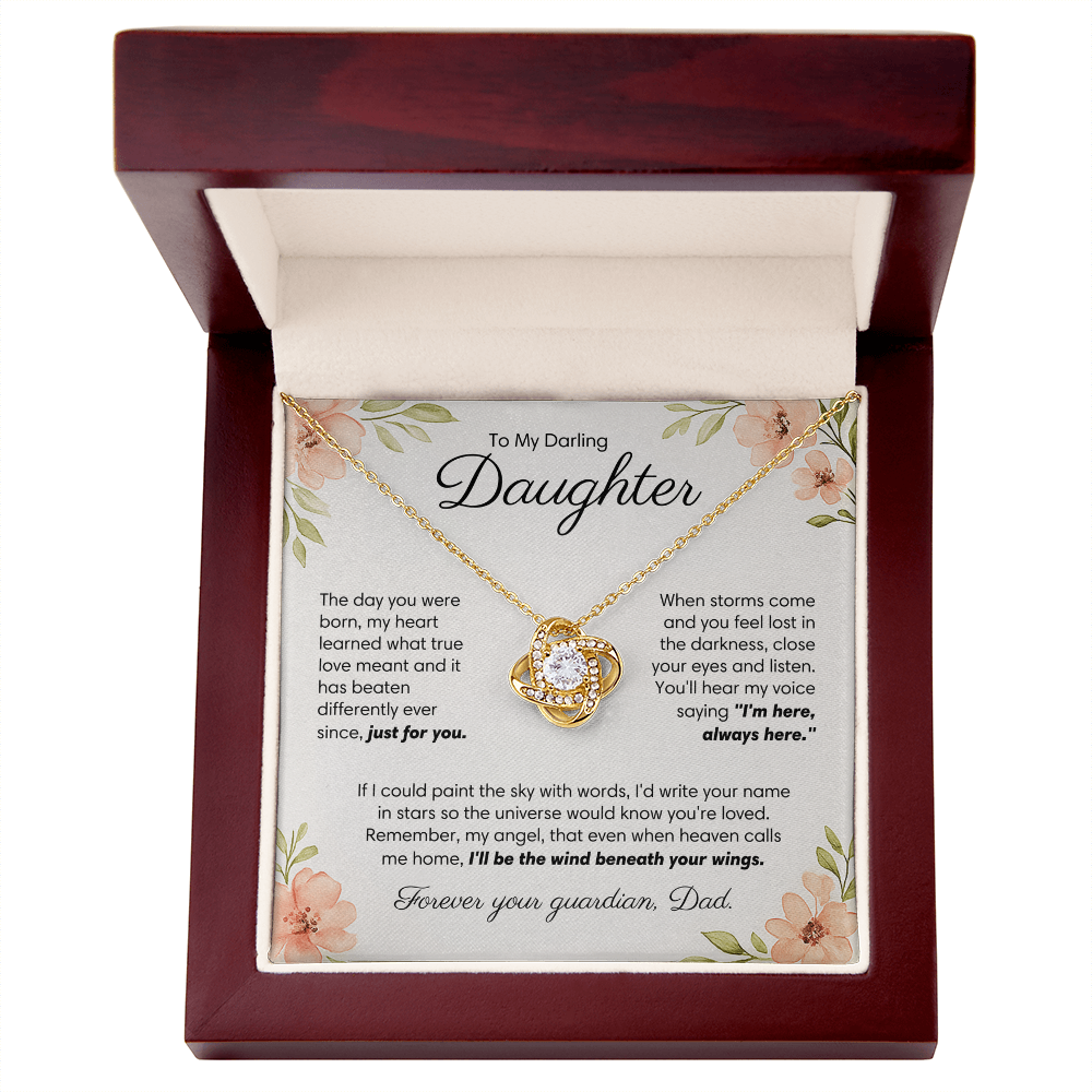 (Almost Sold Out) I'm here, always here - Necklace For Daughter