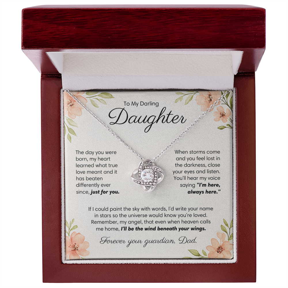 (Almost Sold Out) I'm here, always here - Necklace For Daughter