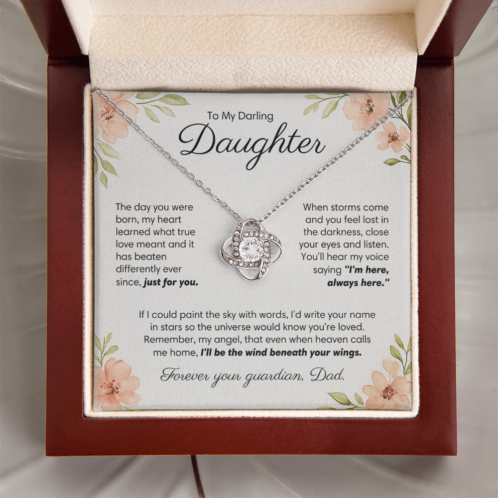 (Almost Sold Out) I'm here, always here - Necklace For Daughter