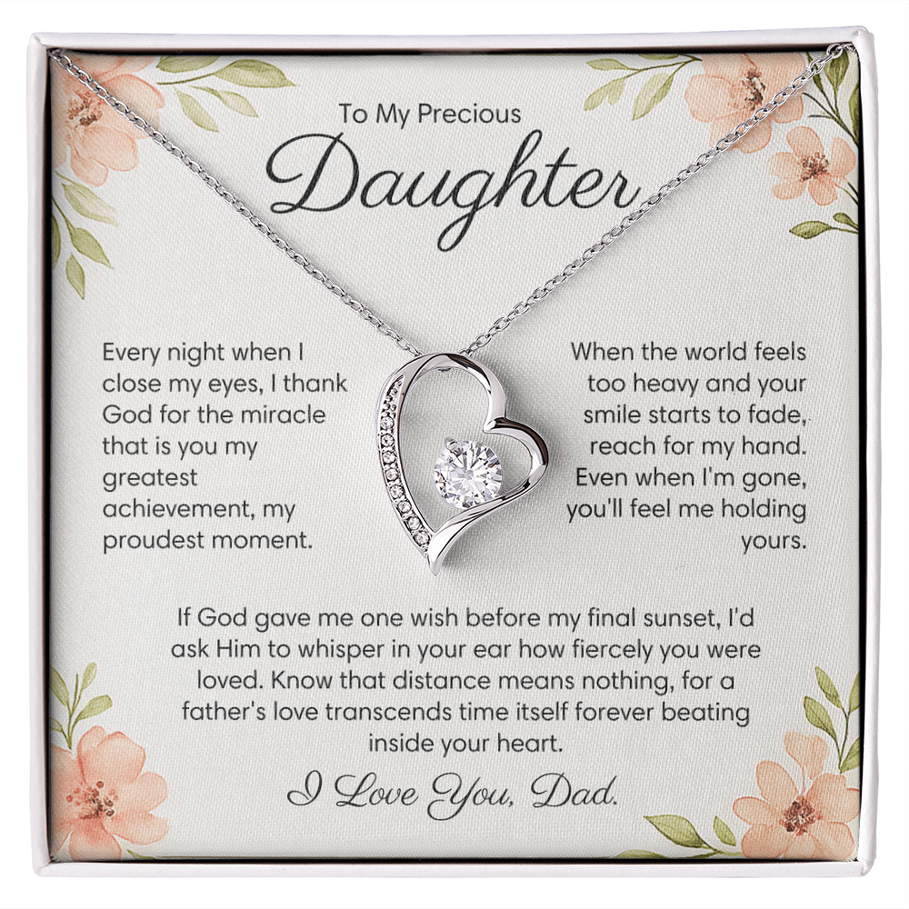 (Almost Sold Out) One wish before my final sunset - Necklace For Daughter