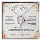 I Will Love You Forever - Necklace For Daughter