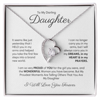 (Almost Sold Out) I Will Love You Forever Necklace For Daughter