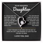 (Almost sold out) To My Beautiful Daughter - Love You Forever