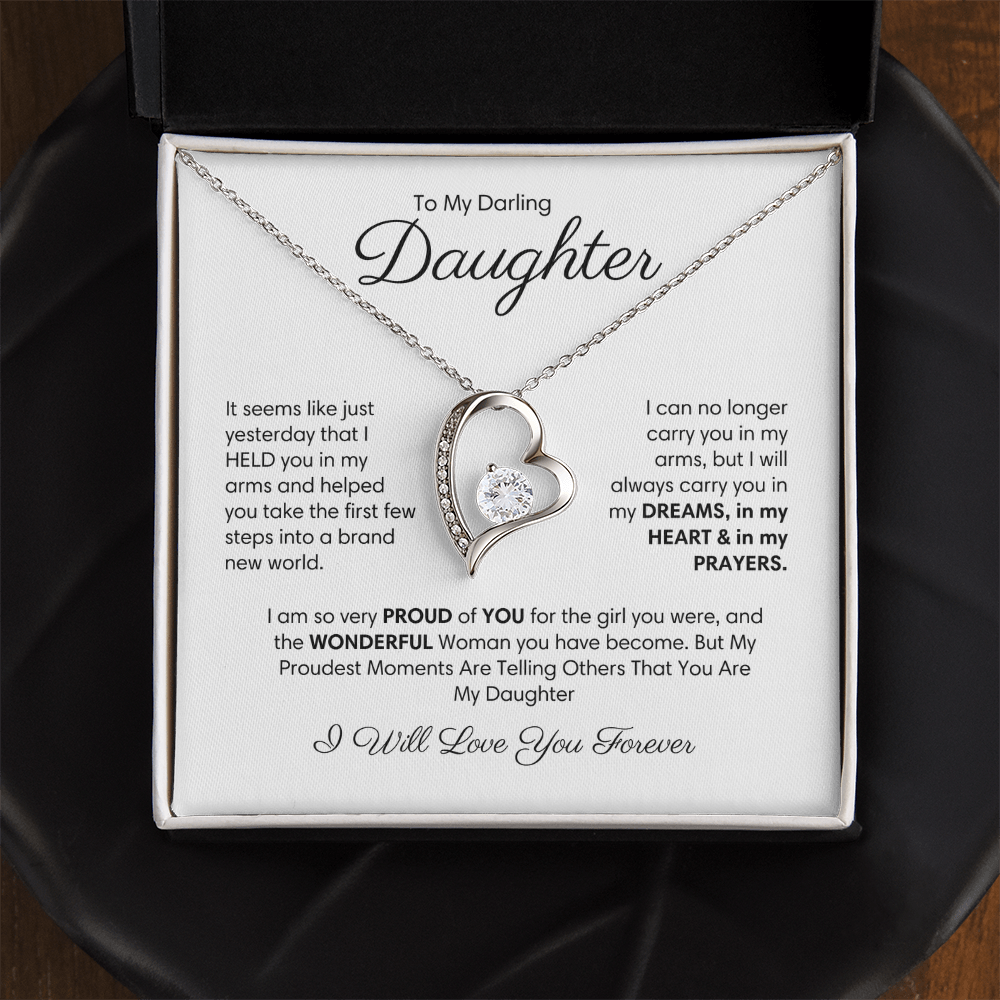 (Almost Sold Out) I Will Love You Forever Necklace For Daughter