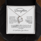 (Almost Sold Out) I Will Love You Forever Necklace For Daughter