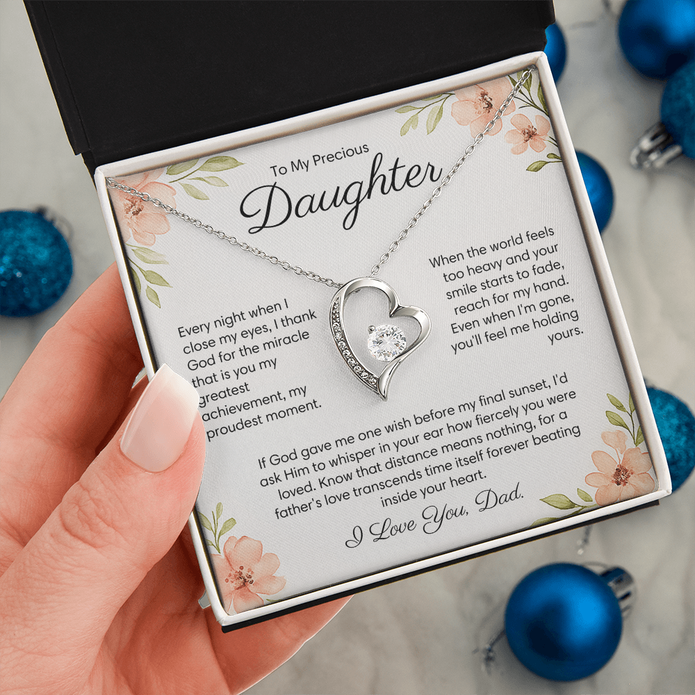 (Almost Sold Out) One wish before my final sunset - Necklace For Daughter
