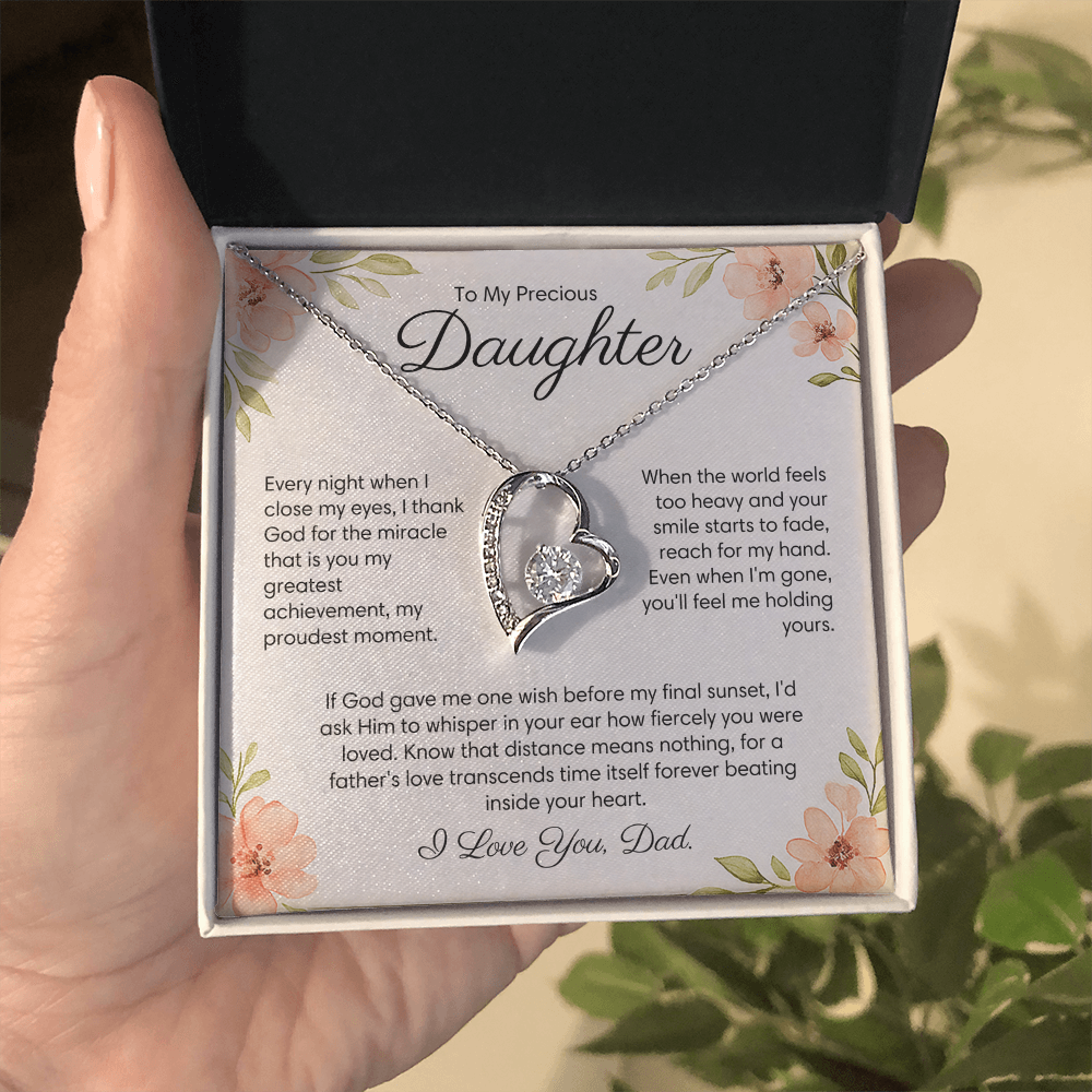 (Almost Sold Out) One wish before my final sunset - Necklace For Daughter