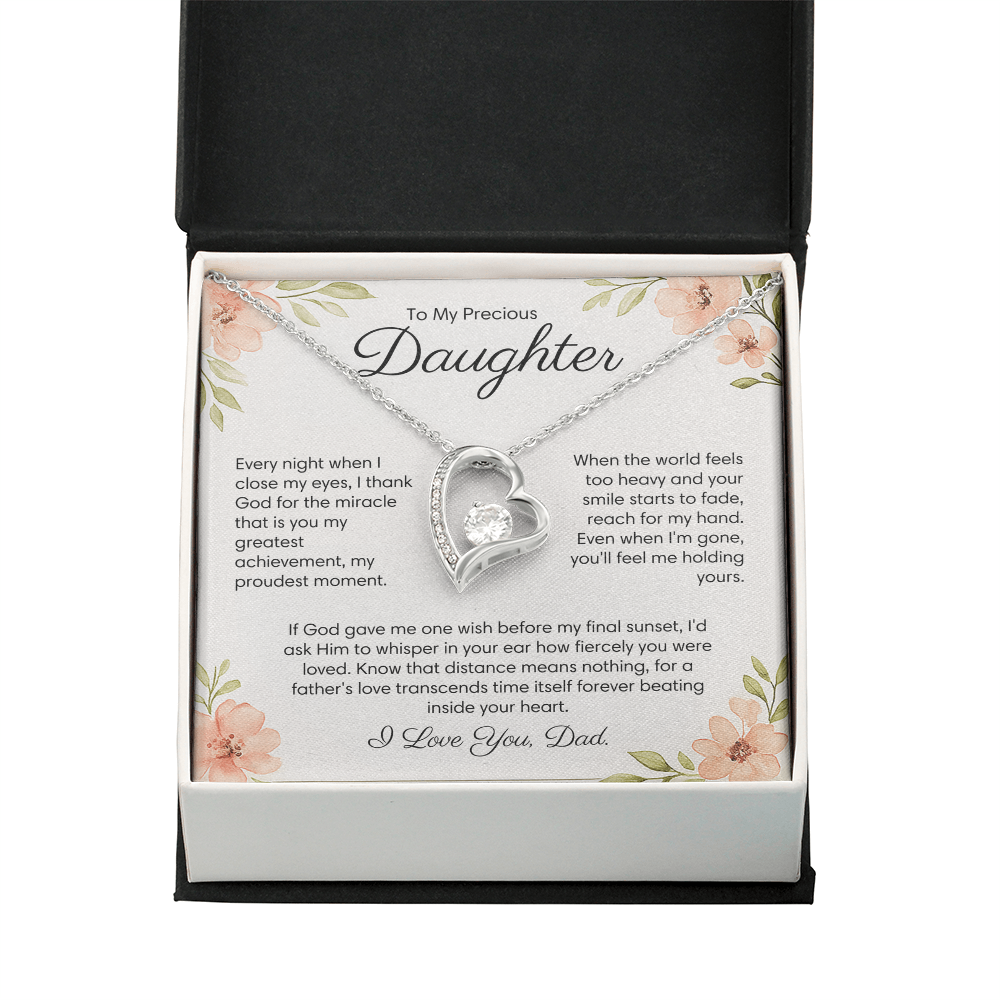 (Almost Sold Out) One wish before my final sunset - Necklace For Daughter