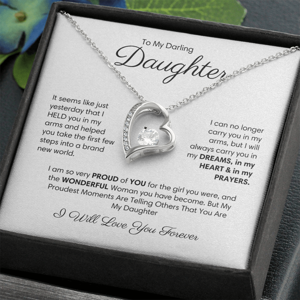 (Almost Sold Out) I Will Love You Forever Necklace For Daughter