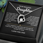 (Almost sold out) To My Beautiful Daughter - Love You Forever