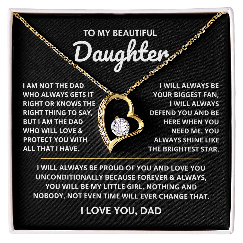 (Almost sold out) To My Beautiful Daughter - I will always be your biggest fan