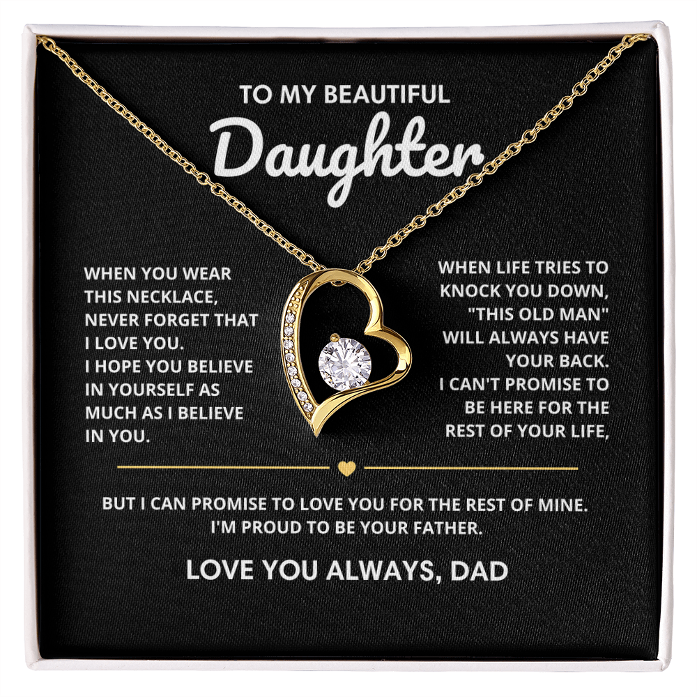 To My Beautiful Daughter - I Believe In You. (Almost Sold Out)