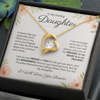 I Will Love You Forever - Necklace For Daughter