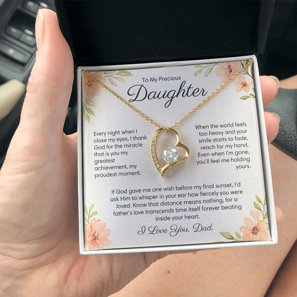 (Almost Sold Out) One wish before my final sunset - Necklace For Daughter