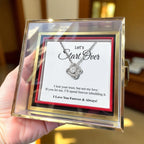 Let's Start Over Love Knot Necklace (Almost Sold Out)